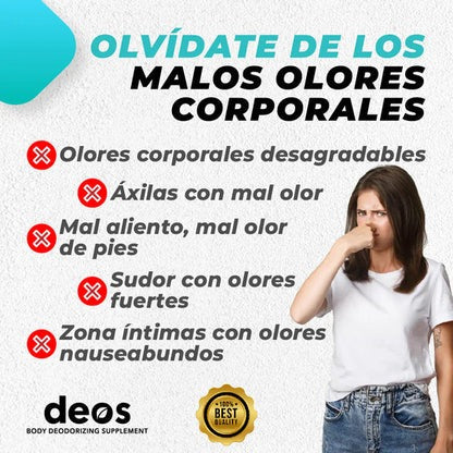 DEOS – Desodorante Interno en Cápsulas